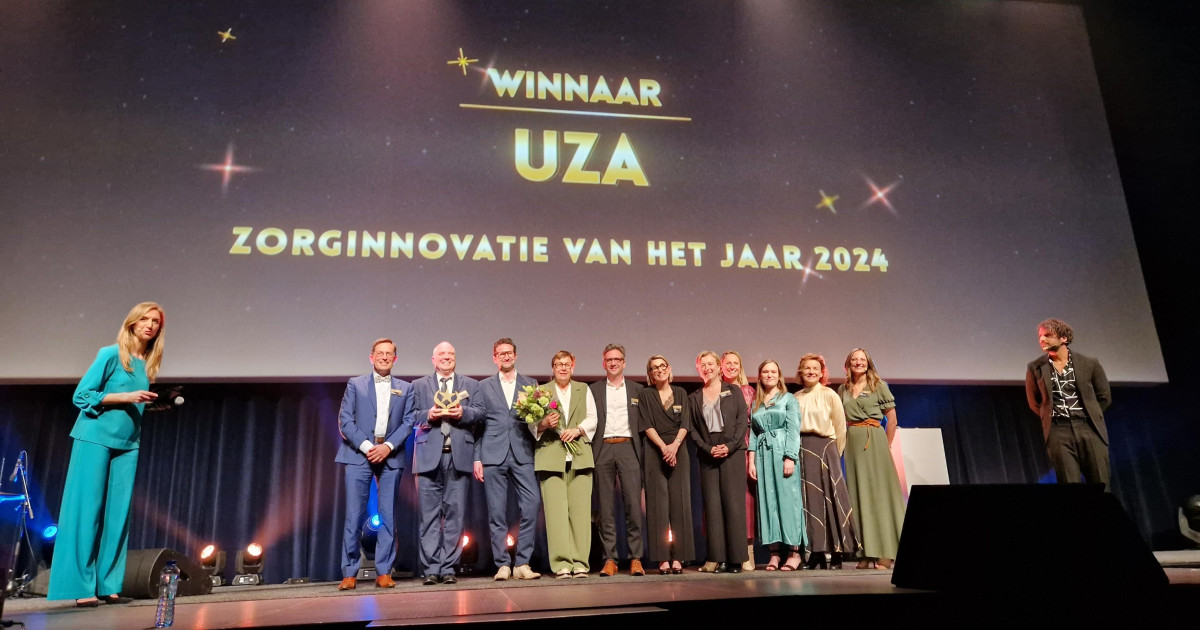 UZA@home verkozen tot 'Zorginnovatie van het jaar'